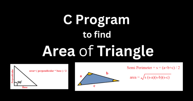 Area of Triangle