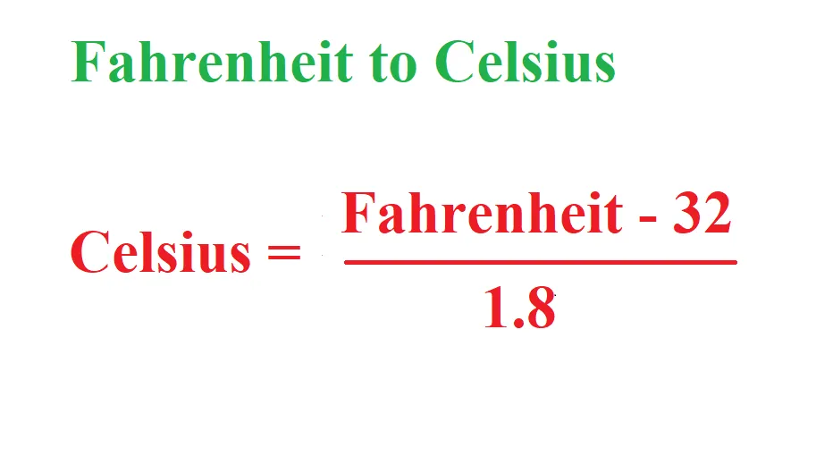 C Program to Convert Fahrenheit to Celsius